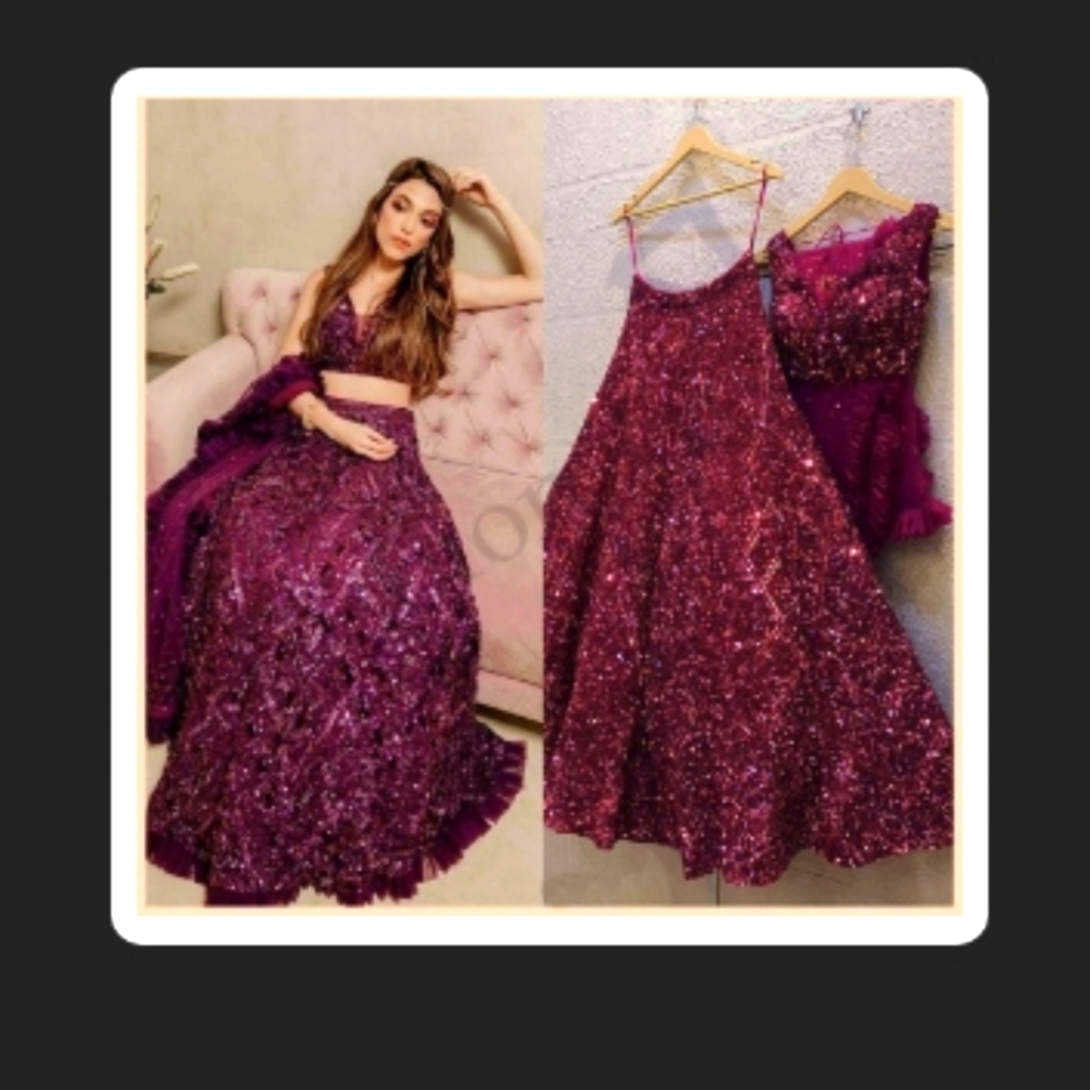 Sabyasachi inspired Lehenga choli, Bollywood party wear